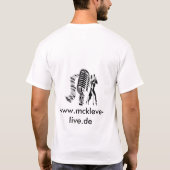 MCKleve-Live T-Shirt Tシャツ (裏面)