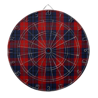 McKnightの一族のタータンチェック ダーツボード