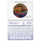 MClairArtは、おもしろいな日曜日2012カレンダーに直面します カレンダー (2月 2026)