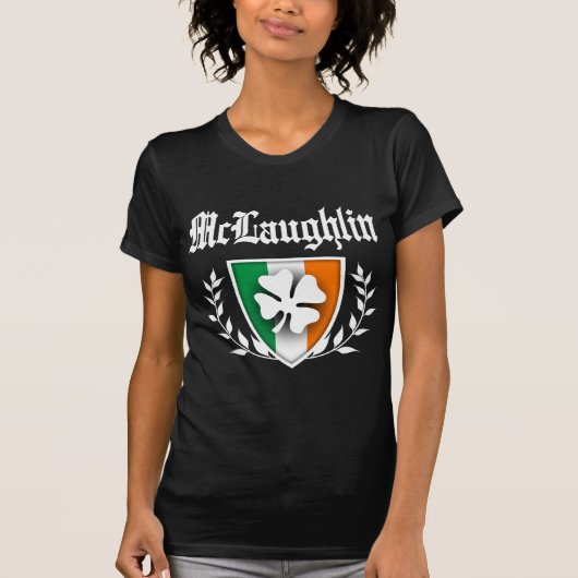 McLaughlinのシャムロックの頂上 Tシャツ (正面)