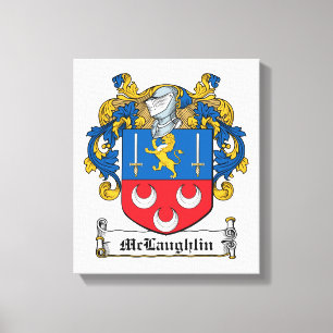 McLaughlinの家紋 キャンバスプリント