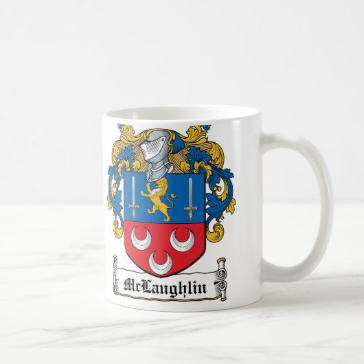 McLaughlinの家紋 コーヒーマグカップ (右)