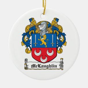 McLaughlinの家紋 セラミックオーナメント