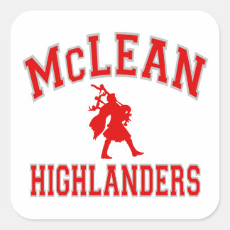 McLeanの高地居住者 スクエアシール