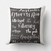 McLeodの娘の位置の綿の装飾用クッション クッション (正面)