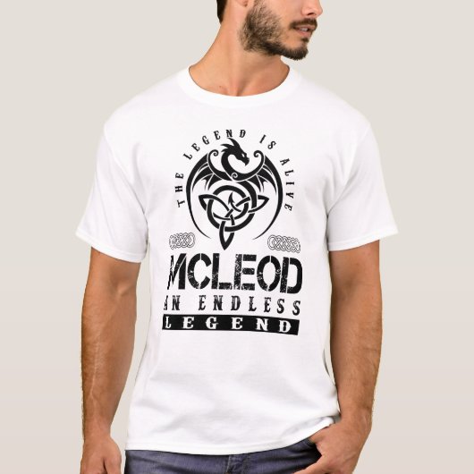 MCLEOD Legend is Alive Tシャツ (正面)