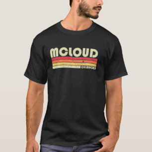 Mcloud Okオクラホマおもしろいシティホームルーツレトロ70 Tシャツ