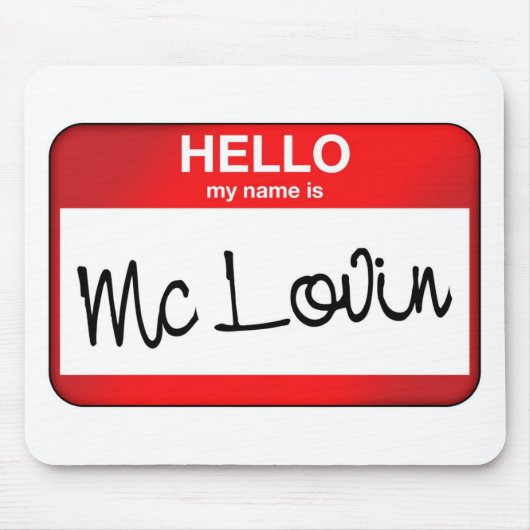 McLovin マウスパッド (正面)