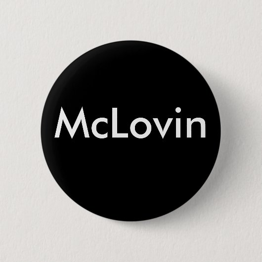 McLovin 缶バッジ (正面)