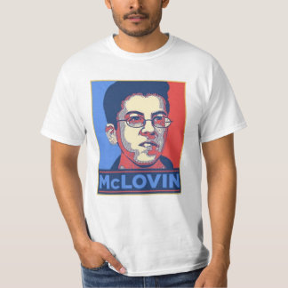 Mclovin retro tシャツ