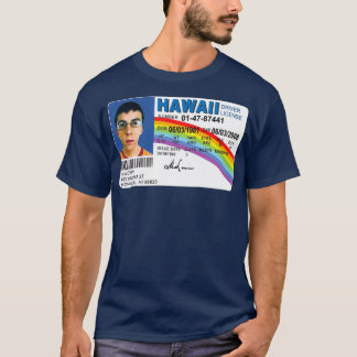 Mclovin Superbad Idドライバギフトドライおもしろいブ Tシャツ