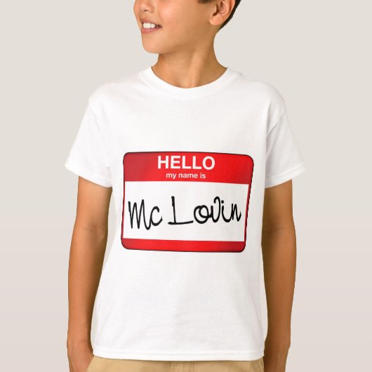 McLovin Tシャツ (正面)