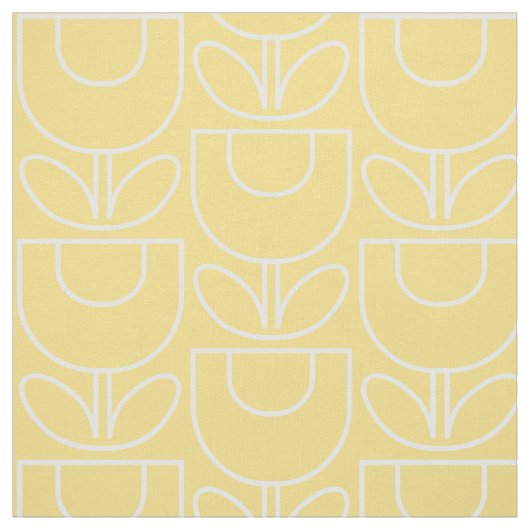 MCMのチューリップの黄色 ファブリック (見本)