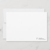 MCMのモダン棒つきキャンデーオ絵画レンジ数々の サンキューカード (裏面)