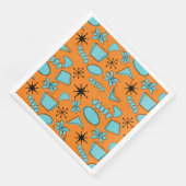 MCMアトミック形状ターコイズオンオレンジ (コーナー)