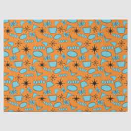 MCMアトミック形状ターコイズオンオレンジ 薄葉紙