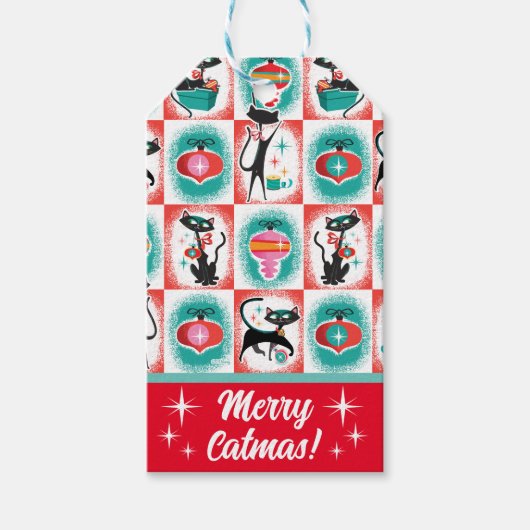 MCMキャッツクリスマスギフトタグ ギフトタグ (正面)