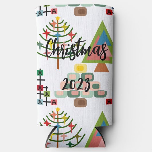 MCMクリスマスツリー スリム缶クーラー (正面)