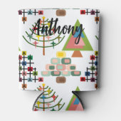 MCMクリスマスツリー 缶クーラー (正面)