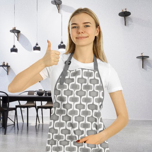 MCMグレートーントレンディーミッドセンチュリーパターモダンン エプロン