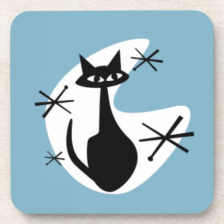 MCMコースターアトミックエイジ子猫ブーメランスターバスト コースター