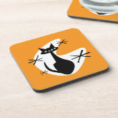 MCMコースターアトミックエイジ子猫ブーメランスターバスト コースター (左側)