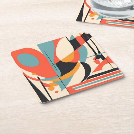 MCMコースター スクエアペーパーコースター (アングル)