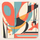 MCMコースター スクエアペーパーコースター (正面)