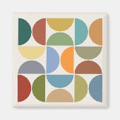 MCMセミキュラカラーオンクリームスクエア マグネット (正面)