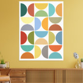 MCMセミキュラカラーオンクリーム キャンバスプリント (インサイチュ (リビング))