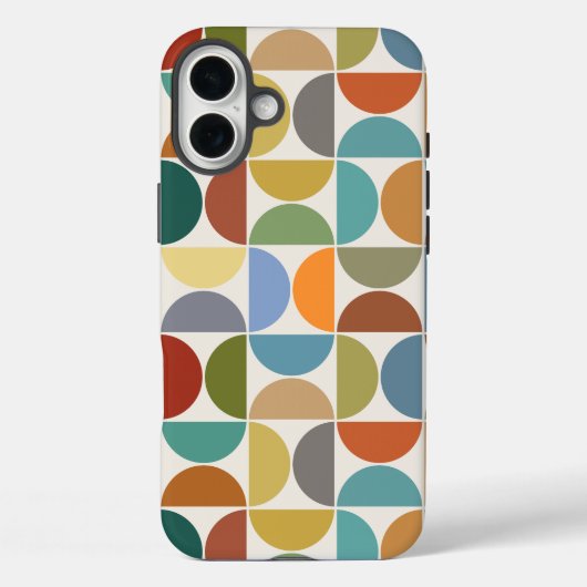 MCMセミクルクリームに大きなパターンカラー Case-Mate iPhoneケース (裏面)