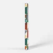 MCMセミクルクリームに大きなパターンカラー SAMSUNG GALAXYケース (右側面)