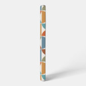 MCMセミクルクリームに大きなパターンカラー SAMSUNG GALAXYケース (左側面)