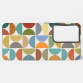 MCMセミクルクリームに大きなパターンカラー SAMSUNG GALAXYケース (裏面横)