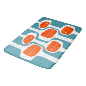 MCMバスマット – オレンジとティール（緑がかった色） バスマット (アングル)