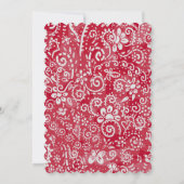 MCMバードペイズリーノートカード ノートカード (裏面)