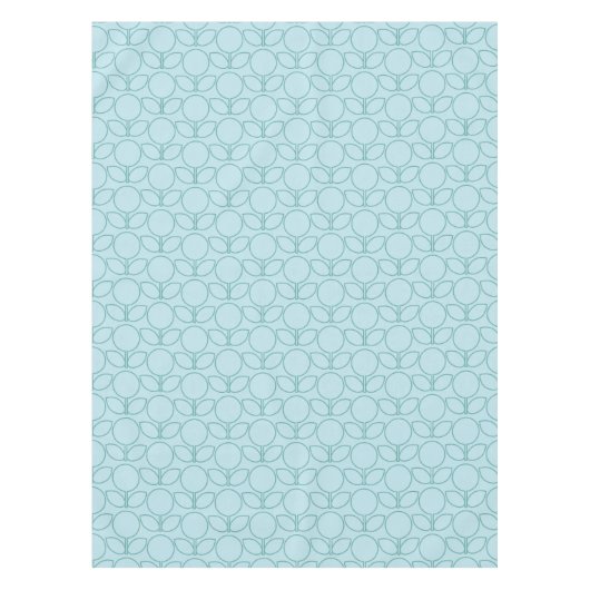 MCMフローリダブルー&ホワイトテーブルクロス テーブルクロス (正面)