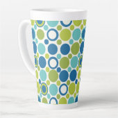 MCMライムとアクアバブル カフェラテマグ (左アングル)