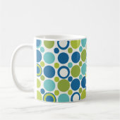 MCMライムとアクアバブル コーヒーマグカップ (左)