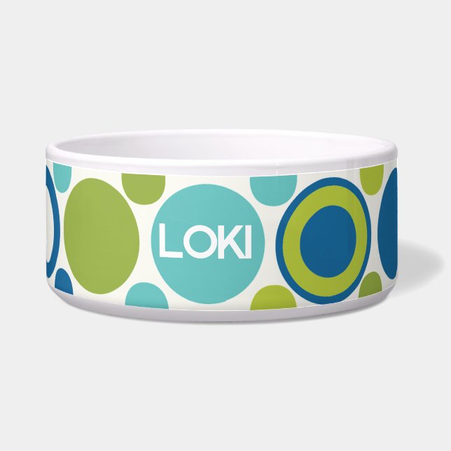 MCMライム及びアクアバブルペット ボウル (正面)