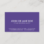 mcm三角形カリフォルニア 名刺 (裏面)