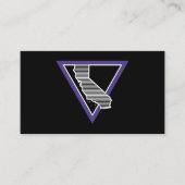 mcm三角形カリフォルニア 名刺 (正面)