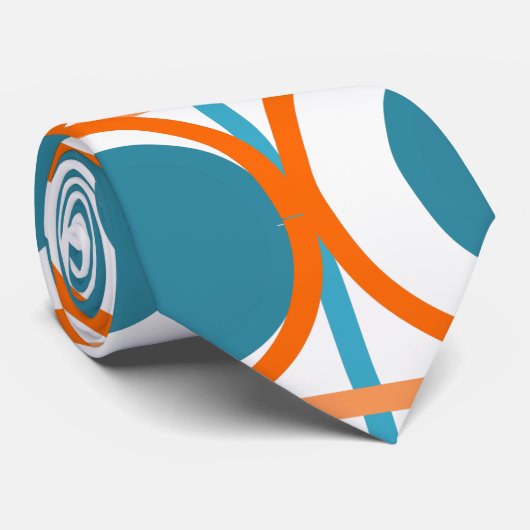 MCM円と線 ネクタイ (ロール)