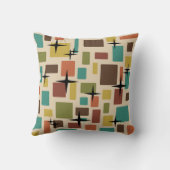 MCM分解レンガ数々の色 クッション (裏面)