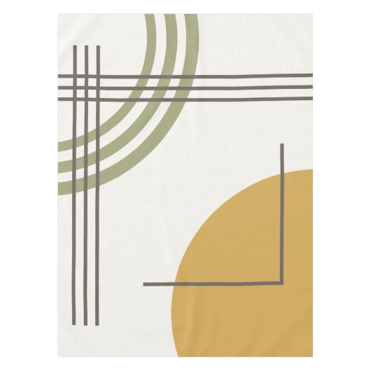 MCM地域抽象芸術01 テーブルクロス (正面)