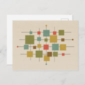 MCM幾何マス – 数々の ポストカード (正面/裏面)