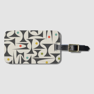 MCM幾何模様テーブルランプバスマットフリースB ラゲッジタグ