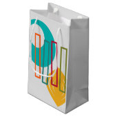 MCM抽象デザイン スモールペーパーバッグ (裏面アングル)