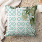 MCM熱帯格子 クッション (ブランケット)