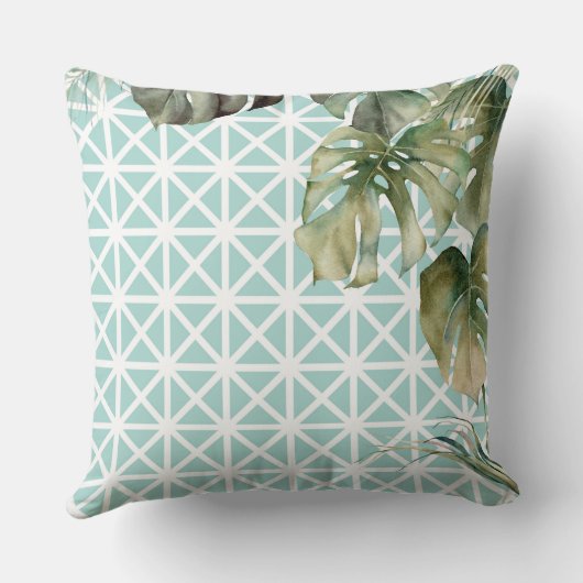 MCM熱帯格子 クッション (裏面)